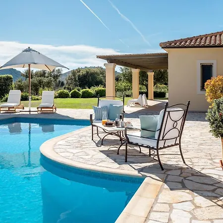 Splendid Kefalonia 2 Bedrooms Olivia Great Sea & Mountain Views Trapezaki Willa Mousata